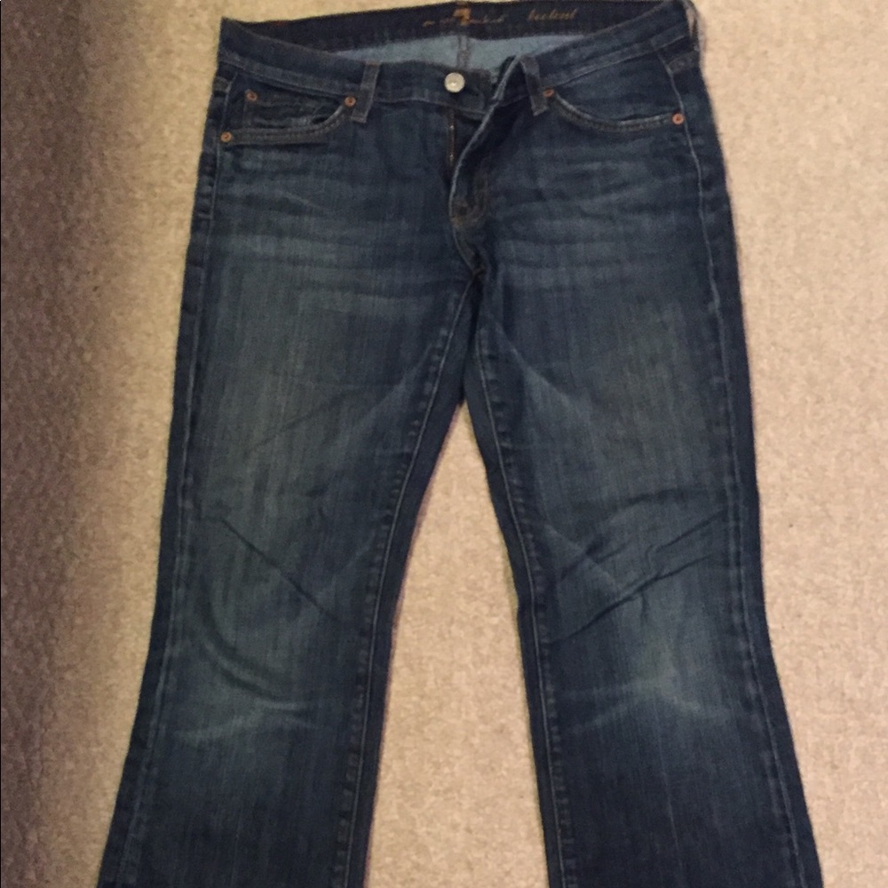 7 for all mankind bootcut jeans